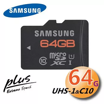 Samsung 三星 64GB Ultra Plus UHS-1 microSDXC class10 高速卡