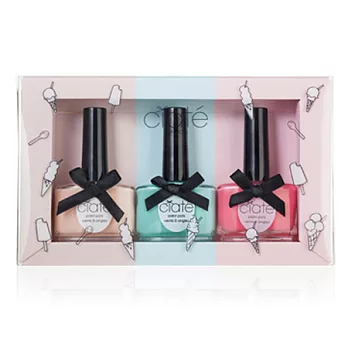 英國Ciaté夏緹 Trio Box Set 禮盒三入組 - Sundae Best 繽紛假期