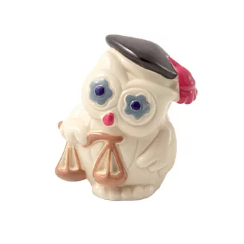 《WALD ®》貓頭鷹學位擺飾-法學