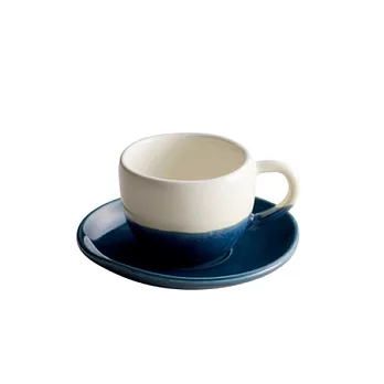 tete / Grotto Espresso杯盤組（藍綠）