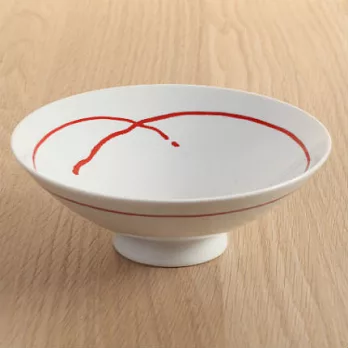 白山陶器/平茶碗-AB-9