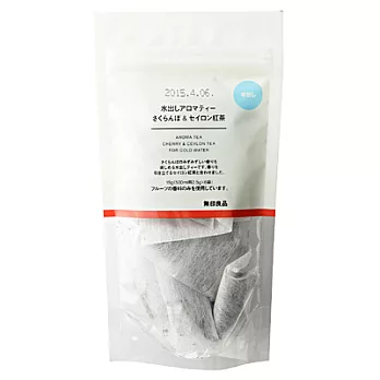 [MUJI 無印良品]冷泡芬香茶袋茶(櫻桃風味&錫蘭紅茶)/15g