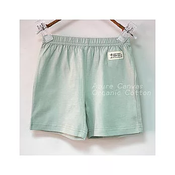 【藍天畫布】100%有機棉 幼兒短褲--石綠90石綠