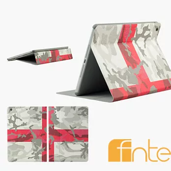 fnte FIFA世界盃迷彩國旗Apple iPad mini Retina保護套 - 英格蘭