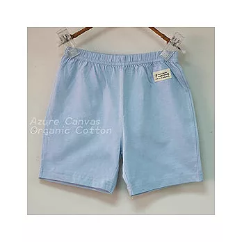 【藍天畫布】100%有機棉 幼兒短褲--淺藍90淺藍