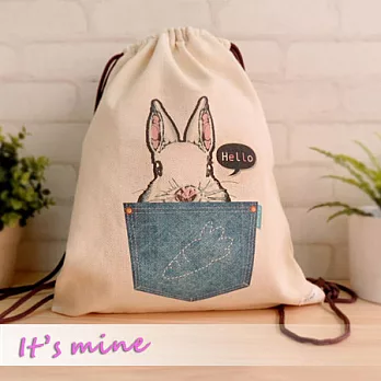 It’s mine 束口後背包系列-兔兔窩-米