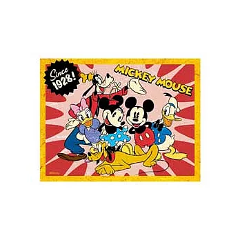 Mickey Mouse&Friends團體照拼圖500片