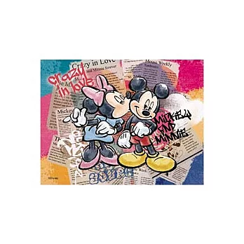 Mickey Mouse瘋狂的愛拼圖500片