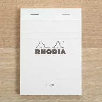 Rhodia 經典白No.16筆記本(筆記式橫間)(A5)