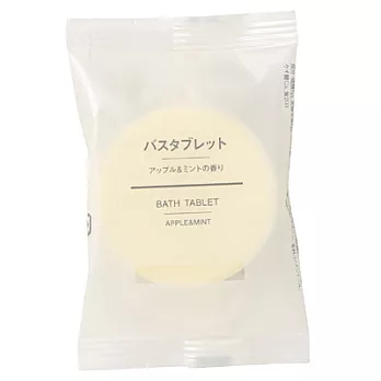 [MUJI 無印良品]沐浴錠(蘋果&薄荷)/40g