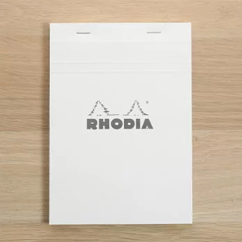 Rhodia 經典白No.13筆記本(方格)(A6)