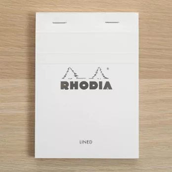 Rhodia 經典白No.13筆記本(橫間)(A6)