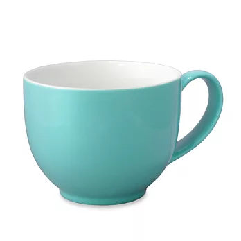 FORLIFE QQ可愛茶杯(附把手)295ml - 蒂芬妮藍