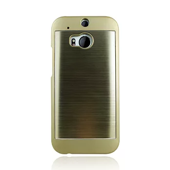 Lilycoco HTC One M8 奈米散熱降溫 鋁質保護殼 金色