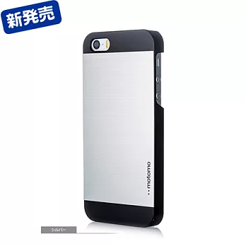 《MOTOMO》 INO Metal NO.1 金屬保護殼-銀(for iPhone 5/5S)
