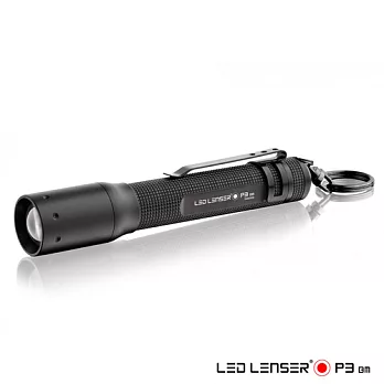 德國LED LENSER P3 BM藍月光伸縮調焦手電筒