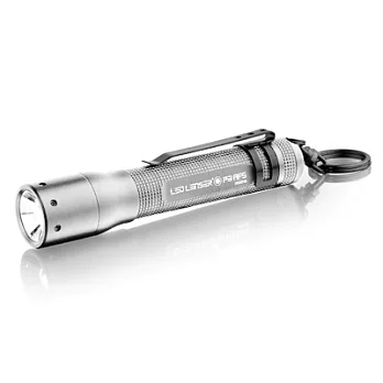 德國LED LENSER P3 AFS伸縮調焦手電筒(銀色)