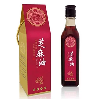 100%純釀冷壓芝麻油