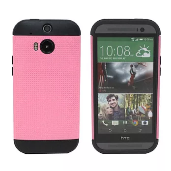 【BIEN】HTC One (M8) 氣質輕甲兩件式保護殼 (粉紅)