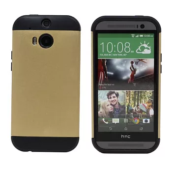 【BIEN】HTC One (M8) 穩重盔甲兩件式保護殼 (金)