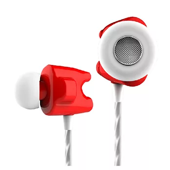 TTPOD 天天動聽 T1E 雙動圈耳道式耳機(低音增強版)法拉利紅