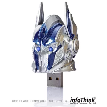 InfoThink 變形金剛 3D隨身碟 - 柯博文頭 8GB