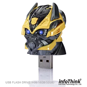 InfoThink 變形金剛 3D隨身碟 - 大黃蜂頭 8GB