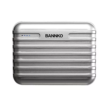 【BANNKO】iTripower 12000mAh 高容量行動電源(MIT製)銀色