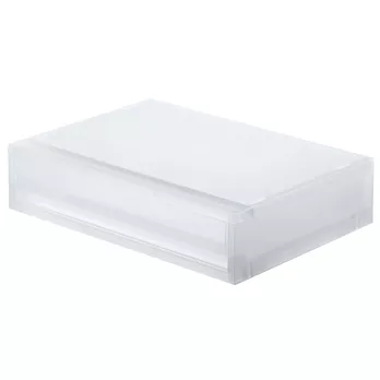 [MUJI 無印良品]PP資料盒/橫式/薄型