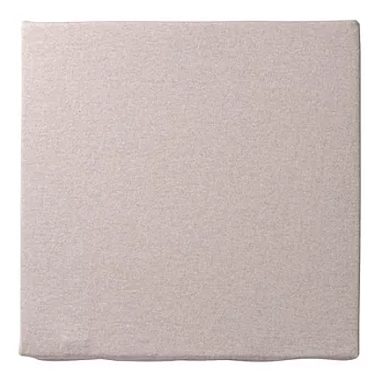 [MUJI 無印良品]低反發坐墊方形/混米/替換用套