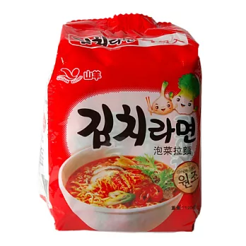 山羊泡菜拉麵120g*4入