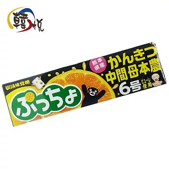 【韓悅】日本味覺糖_熊本熊柑橘軟糖(日本原裝進口)