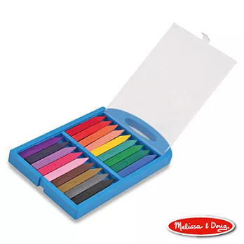美國瑪莉莎Melissa & Doug 18 色三角粗蠟筆