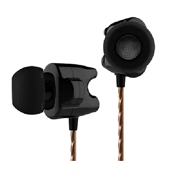 TTPOD 天天動聽 T1E 雙動圈耳道式耳機(低音增強版)墨玉黑