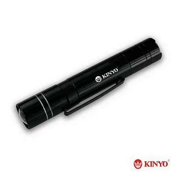 【KINYO】超迷你帶筆夾手電筒(LED603)