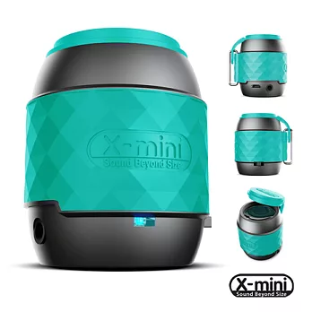 x-mini WE 藍牙NFC吊飾音箱喇叭時尚綠