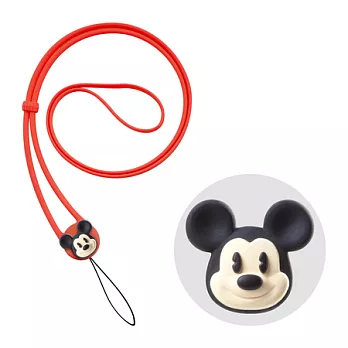 Bone / Mickey Charm Lanyard 彈力頸掛繩-米奇-米奇