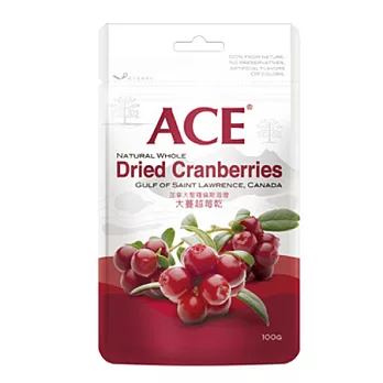 【ACE】大蔓越莓乾100g/袋