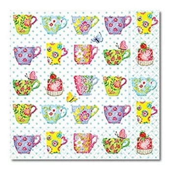 《Paper+Desing》餐巾紙- Happy tea time 快樂的午茶