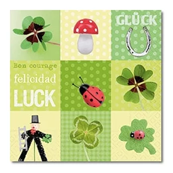 《Paper+Desing》餐巾紙-lucky you! 給您幸運