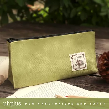 uhplus Forest Fantasy /奇幻森林三角立體收納袋(刺蝟綠)