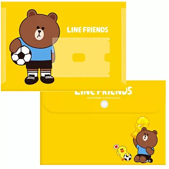 LINE FRIENDS B6資料袋(熊大)