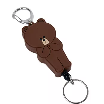LINE FRIENDS 造型易拉扣證件套(熊大)