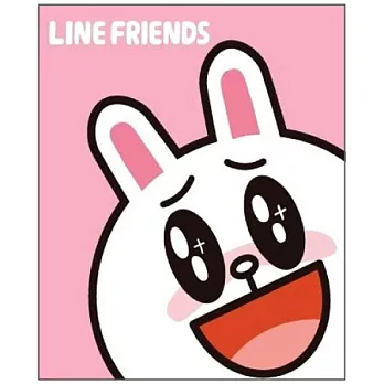 LINE FRIENDS 小四方MEMO本(兔兔)
