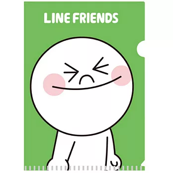 LINE FRIENDS 新潮文件夾(饅頭人)