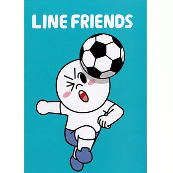 LINE FRIENDS 16K筆記本(饅頭人)