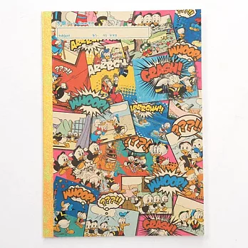 《sun-star》迪士尼唐老鴨B5膠裝方格筆記本