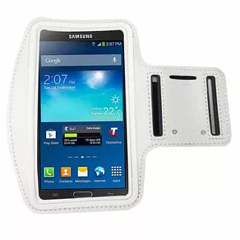 手機專用運動臂套(三星/小米/HTC/SONY 5.7吋以下手機通用)_銀