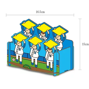 舉牌小人置物架2代舉牌棒球員之六字真言!