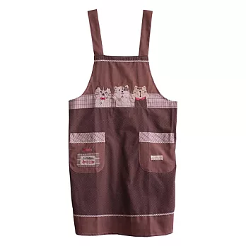 和風圍裙-3隻小貓